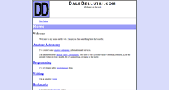 Desktop Screenshot of daledellutri.com